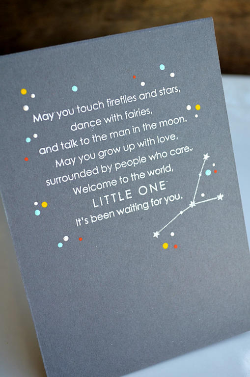 {Every Child} card<br />
<br />
Stamps - Star Gazer, Inside &amp;amp; Out: Baby<br />
CS -...