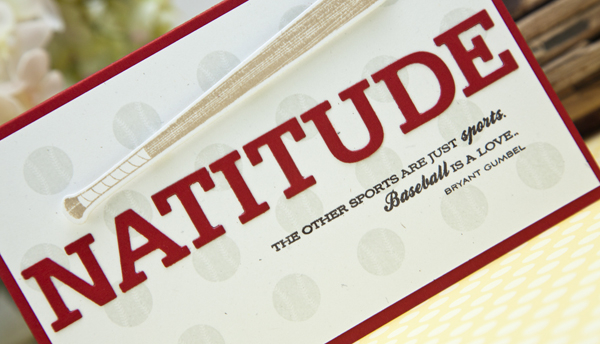 Supplies<br />
<br />
Stamps: 7th Inning Stretch<br />
Ink: Soft Stone, Classic Kraft, Smokey...