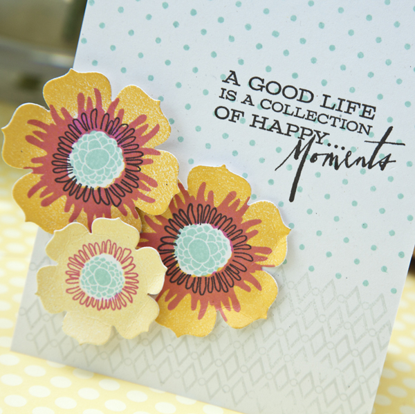 Supplies<br />
<br />
Stamps: Happiness In Bloom, Polka Dot Basics, Background Basics:...