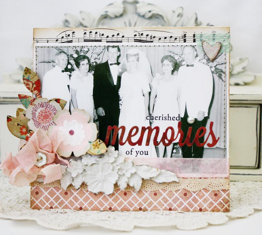 Papertrey Ink Supplies Used:<br />
Stamps:<br />
Wonderful Words - Memories, Happiness in...