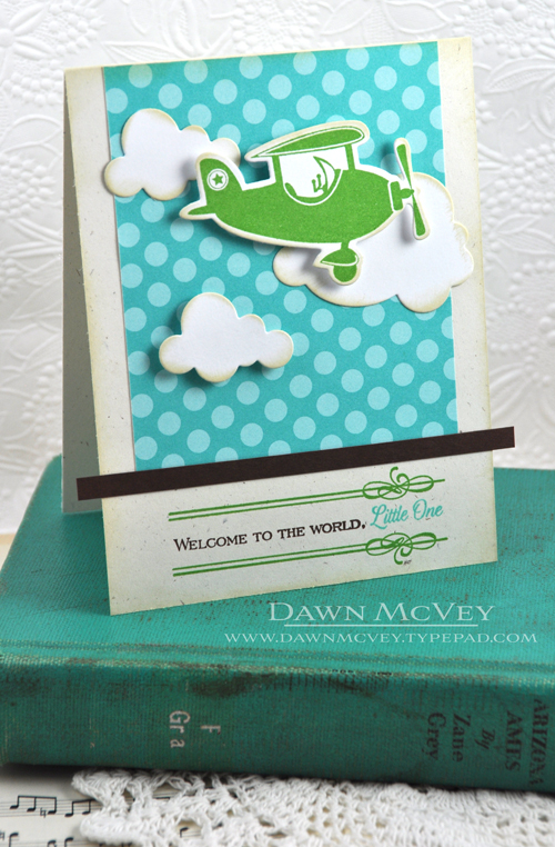 Paper: rustic cream, dark chocolate, stamper&#039;s select white, hawaiian shores pattern...