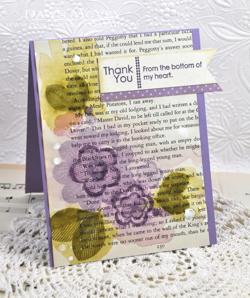 Paper: winter wisteria, rustic cream, winter wisteria pattern pack, vintage book print<br />...