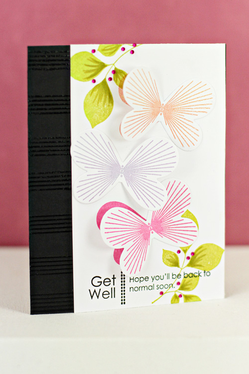 Stamps: Side by Side Sentiments, Butterfly Kisses, Turning a New <br />
<br />
Leaf, BB:...