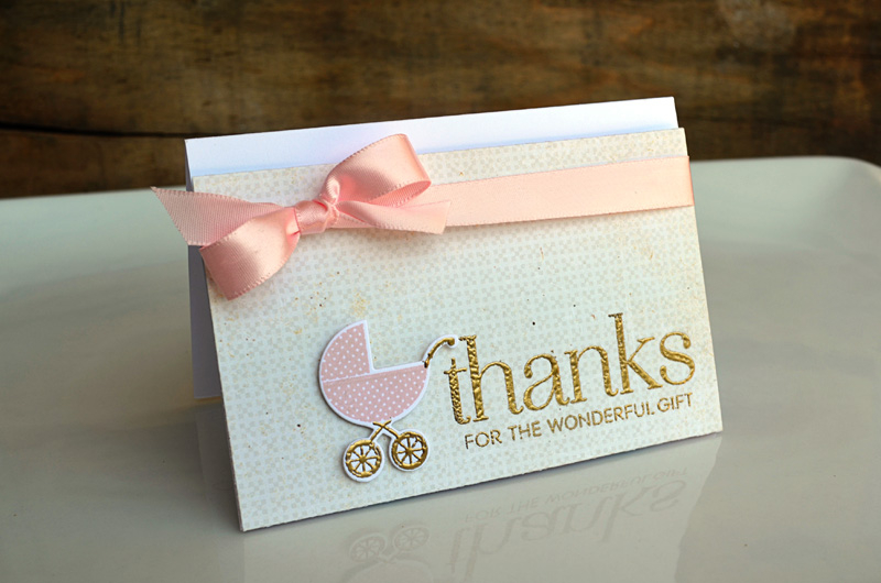 {Thanks} card<br />
<br />
Stamps - Polka Dot Parade #5<br />
Die - Polka Dot Parade #5<br />...