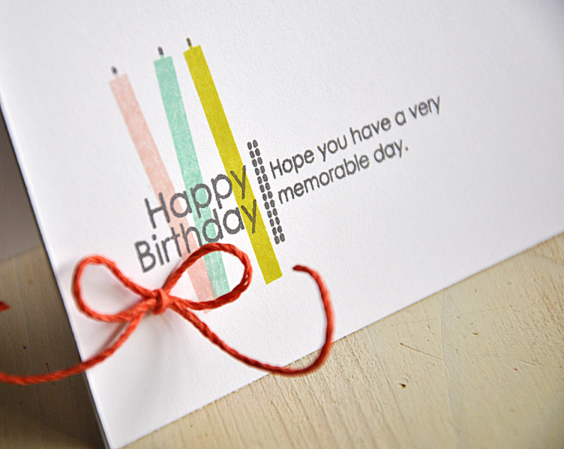 Stamps: Birthday Style &amp; Side By Side Sentiments<br />
Ink: Sweet Blush, Aqua Mist, Limeade...