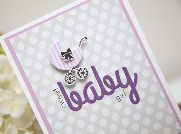 Supplies<br />
<br />
Stamps: Wonderful Words: Baby, Polka Dot Parade #4<br />
Ink: Smokey...
