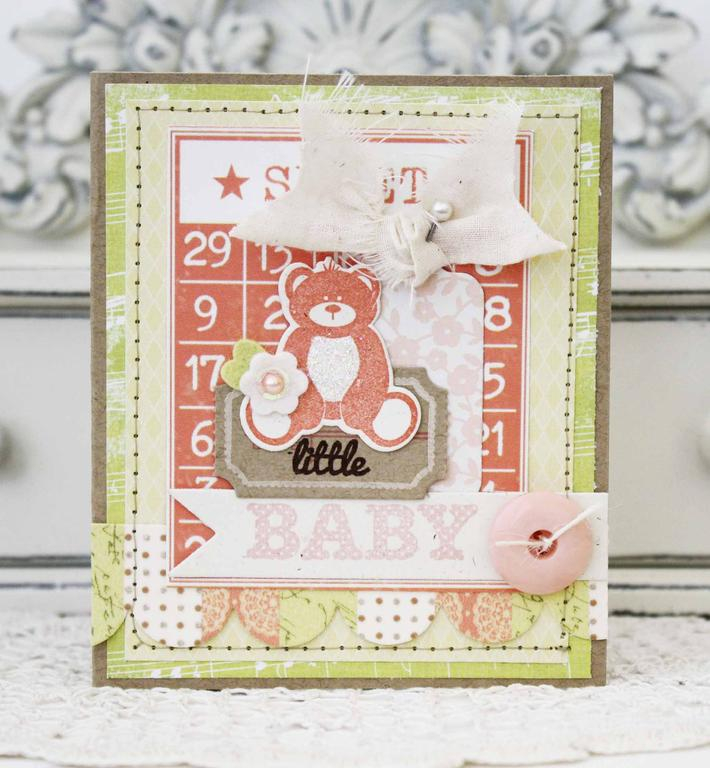 Papertrey Ink Supplies Used:<br />
Stamps:<br />
Polka Dot Parade #4, Just the Ticket<br />...