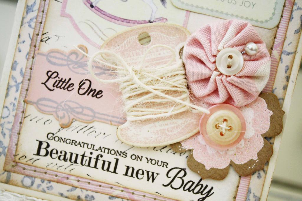 Papertrey Ink Supplies Used:<br />
Stamps:<br />
Boutique Borders - Baby, Hanging by a Thread,...