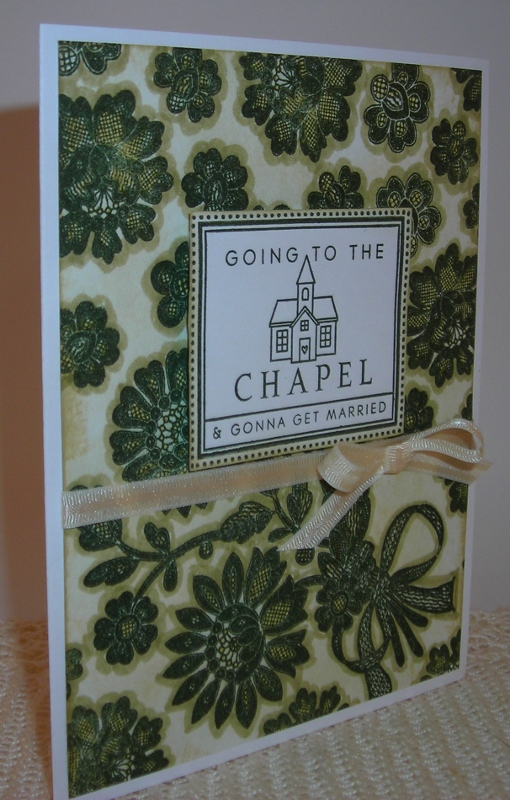 &quot;Going To The Chapel.&quot;