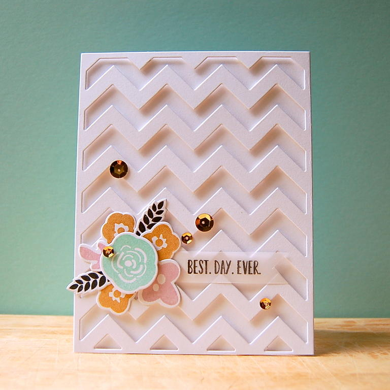 Cardstock: white<br />
Specialty paper: vellum<br />
Stamps: Bigger Blooms<br />
Ink: aqua...