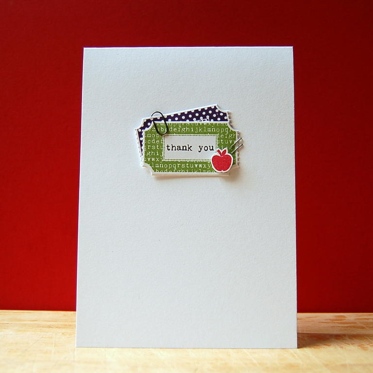 Cardstock: white<br />
Stamps: Teacher Tickets, Back to School<br />
Ink: royal velvet, new...