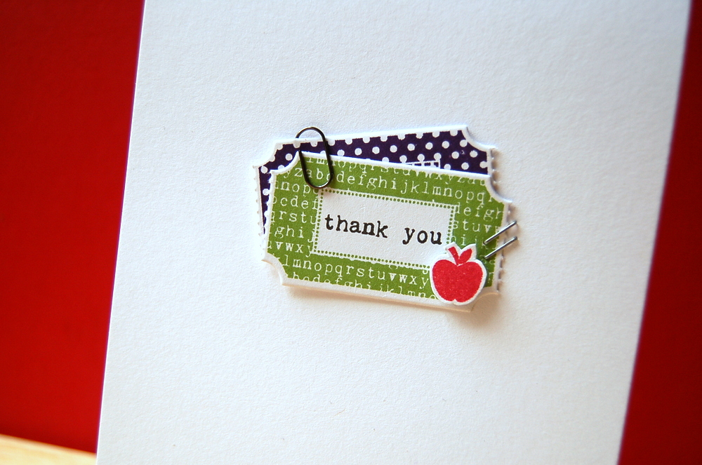 Cardstock: white<br />
Stamps: Teacher Tickets, Back to School<br />
Ink: royal velvet, new...