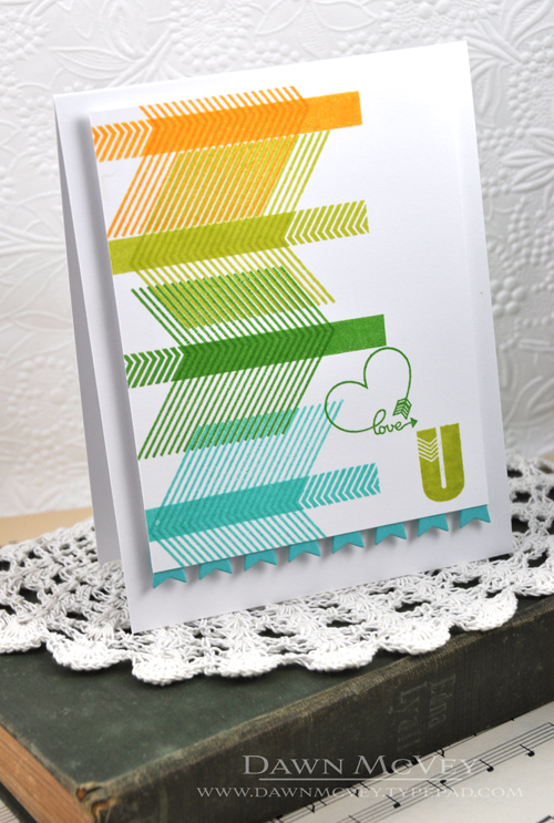 Paper: stamper&#039;s select white, hawaiian shores<br />
Stamps: Live Love Life<br />
Ink:...