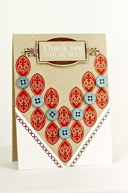 Stamps: Round Repeats, Boutique Borders: Mother, Boutique Borders: <br />
<br />
Thanks, Sew...