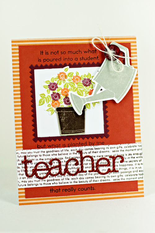 Stamps: Wonderful Words: Teacher, Garden Variety, Garden Variety <br />
<br />
II,...