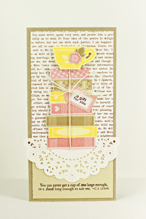 Stamps: Back to School, All Booked Up, Mini Blooms, Tea for Two <br />
<br />
Additions, Tiny...