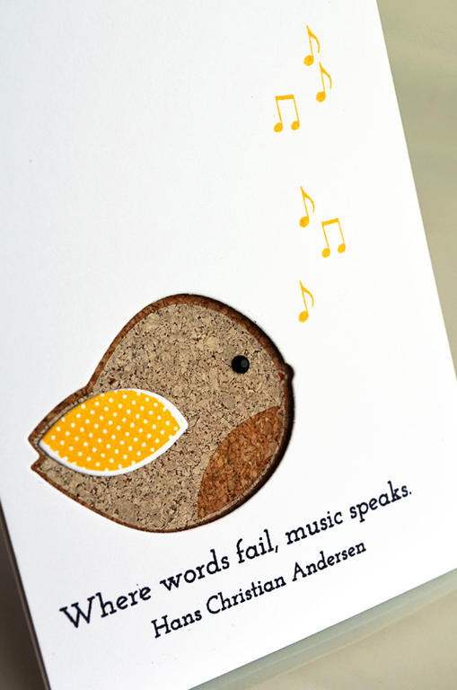 {Music Speaks} card <br />
<br />
Stamps - Polka Dot Parade #5, Rhythm &amp; Soul<br />
Die -...