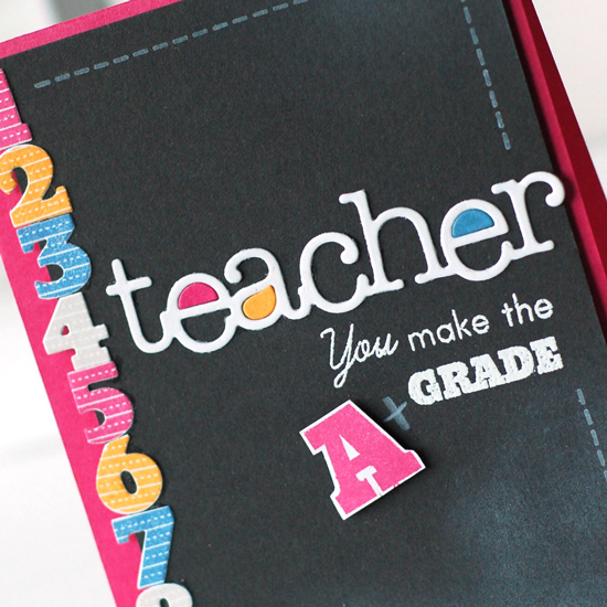 Stamps:  Back to School, Sew Simple Borders<br />
Ink:  Raspberry Fizz, Summer Sunrise,...