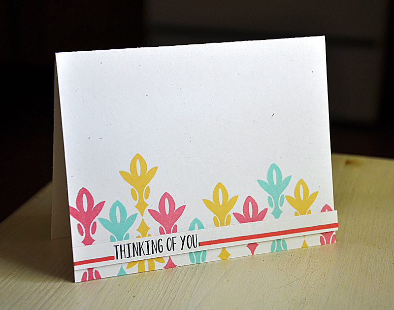 Stamps: Round Repeats &amp; Live Love Life<br />
Ink: Berry Sorbet, Summer Sunrise, Hawaiian...