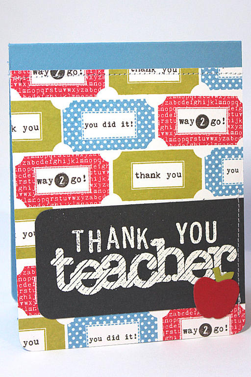 size: 4 1/4&quot; x 5 1/2&quot;<br />
<br />
stamps: Wonderful Words: Teacher, Antique...