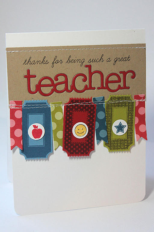 size: 4 1/4&quot; x 5 1/2&quot;<br />
<br />
stamps: Wonderful Words: Teacher, Teacher...