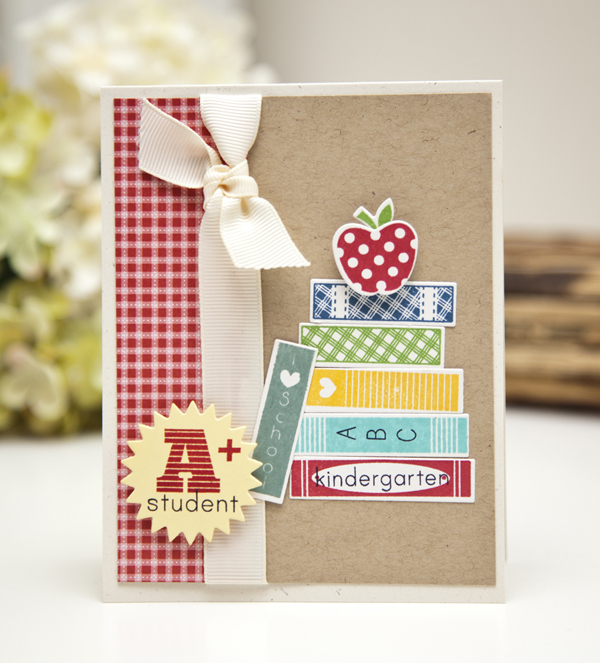 Supplies<br />
<br />
Stamps: Back to School<br />
Ink: pure poppy, ocean tides, true black,...