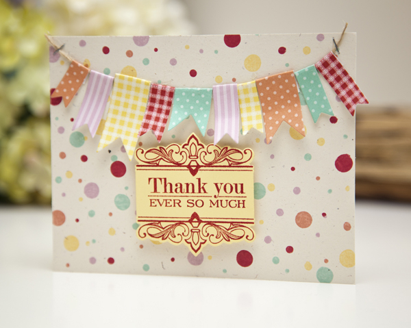Supplies<br />
<br />
Stamps: Boutique Borders: Thanks, Polka Dot Basics<br />
Ink: aqua...