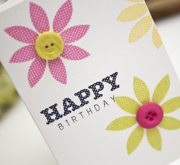 Supplies<br />
<br />
Stamps: Polka Dot Parade #5<br />
Ink: true black, hibiscus burst,...