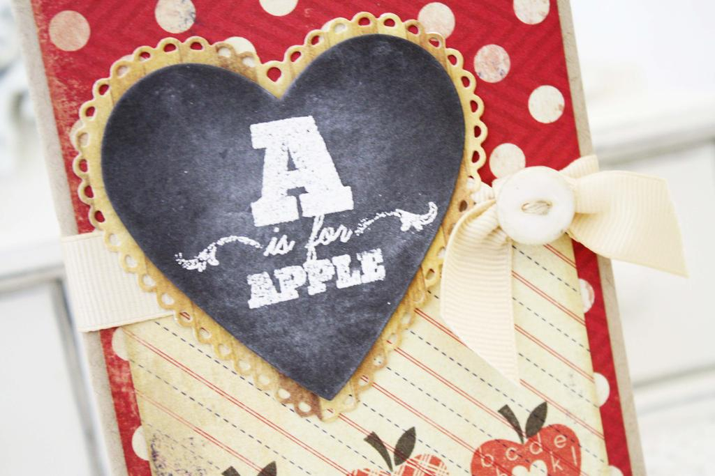 Papertrey Ink Supplies Used:<br />
Stamps:<br />
Back to School<br />
Ink:<br />
Smokey...