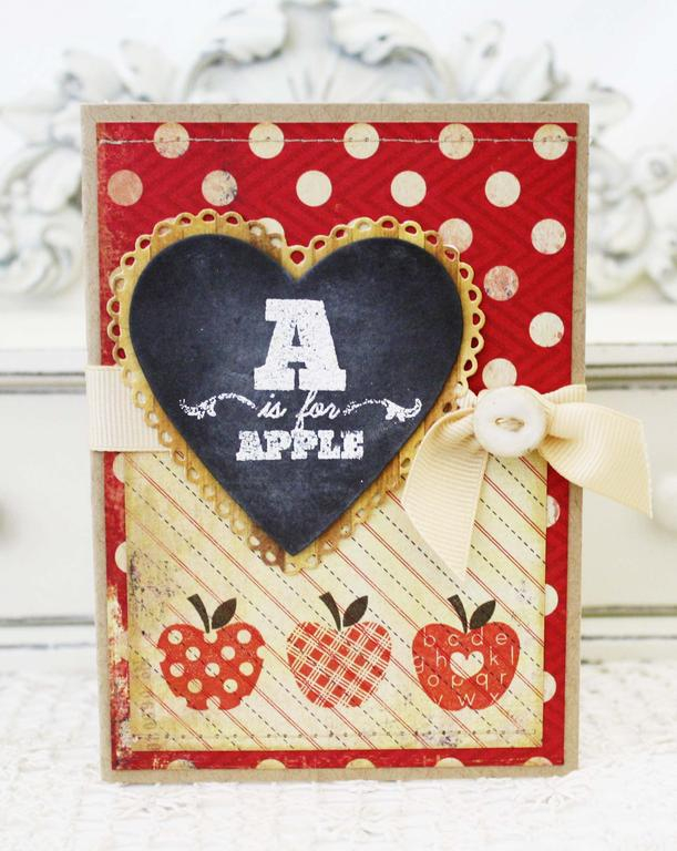 Papertrey Ink Supplies Used:<br />
Stamps:<br />
Back to School<br />
Ink:<br />
Smokey...