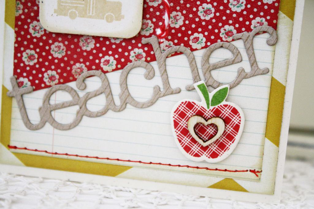 Papertrey Ink Supplies Used:<br />
Stamps:<br />
Wonderful Words:  Teacher, Back to School,...