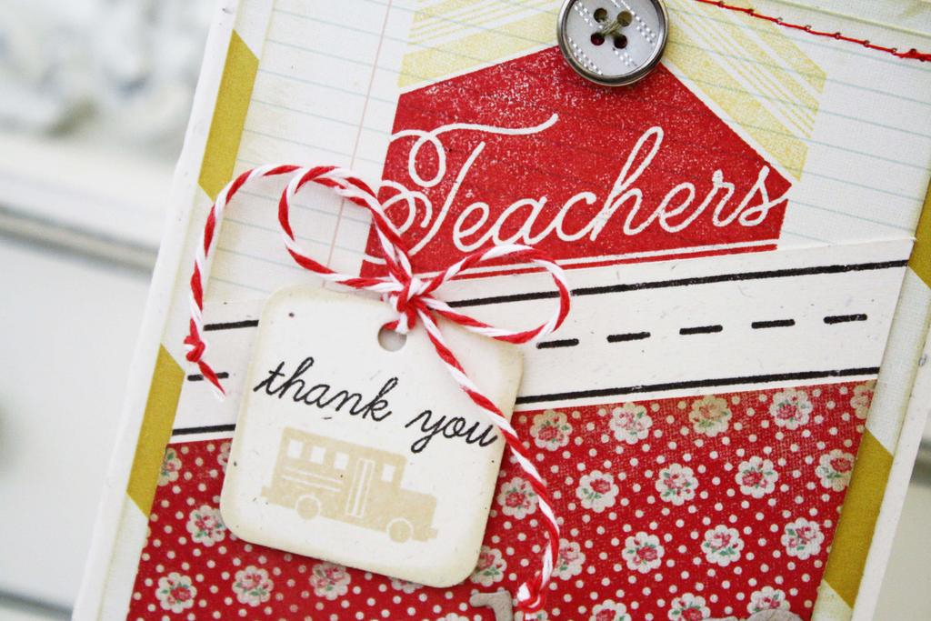 Papertrey Ink Supplies Used:<br />
Stamps:<br />
Wonderful Words:  Teacher, Back to School,...