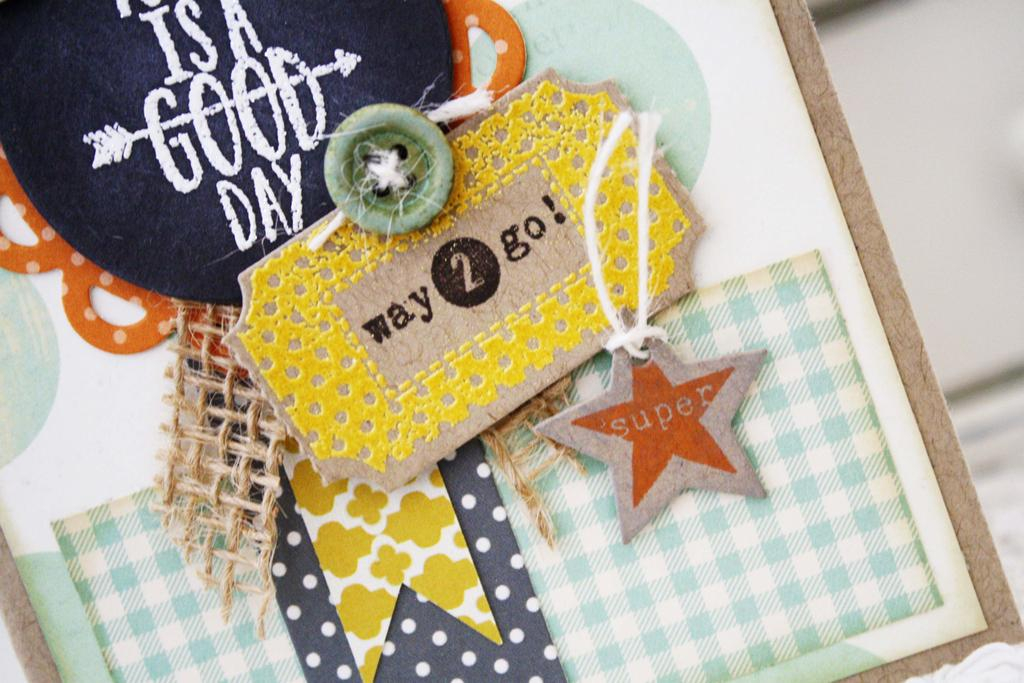 Papertrey Ink Supplies Used:<br />
Stamps:<br />
Teacher Tickets, Live Love Life<br />...