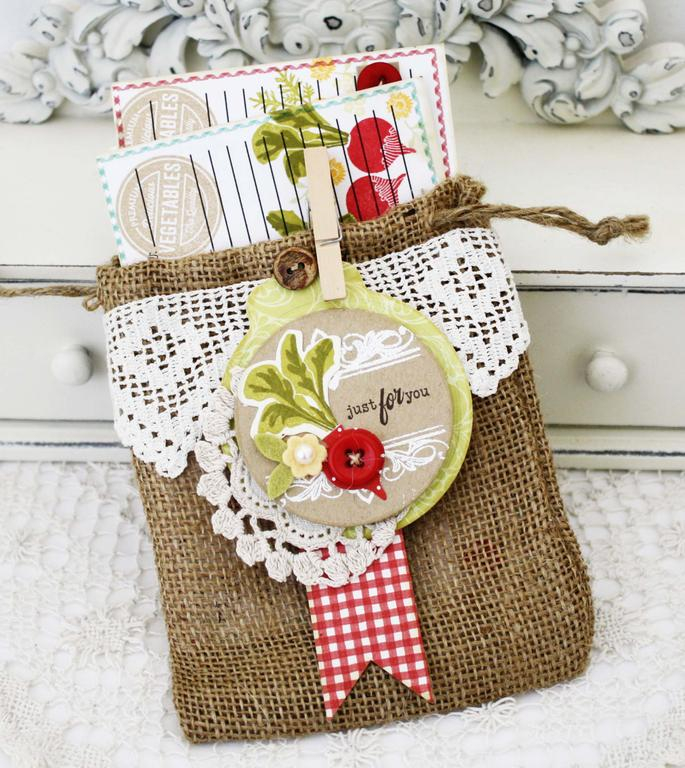 Just For You Recipe Cards and Bag<br />
<br />
Papertrey Ink Supplies Used:<br />
<br />...