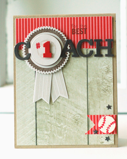 Stamps:  First Place, Have a Ball<br />
Ink:  Smokey Shadow, Soft Stone, Pure Poppy<br />...