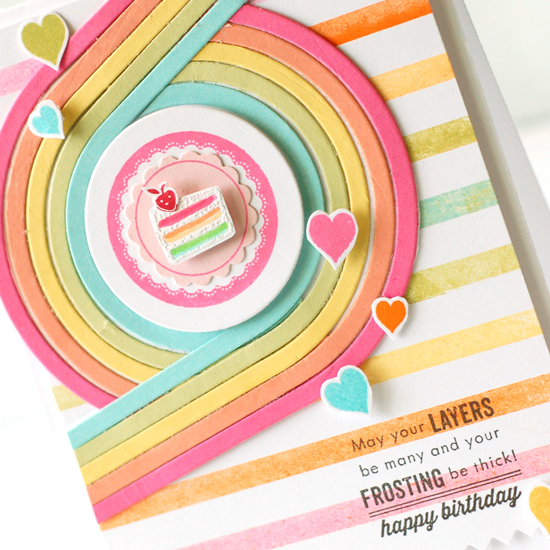 Stamps:  Table Service, Inside &amp; Out: Birthday II, BB: Super Stripes, Balloon Bash<br />...