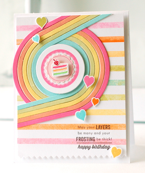 Stamps:  Table Service, Inside &amp; Out: Birthday II, BB: Super Stripes, Balloon Bash<br />...