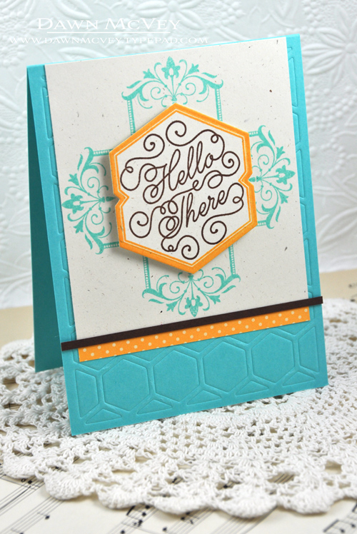 Paper: rustic cream, hawaiian shores, dark chocolate, summer sunrise pattern pack<br />
Stamps:...