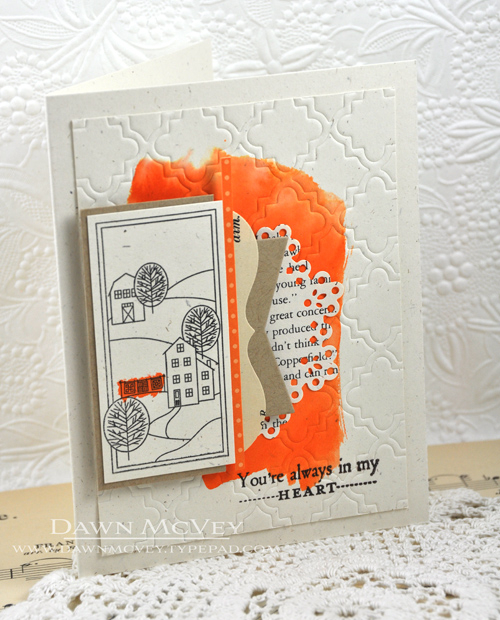 Paper: rustic cream, kraft, orange zest pattern pack, vintage sheet music, vintage book print<br...