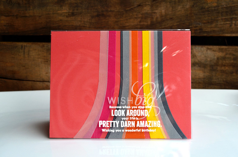 {Wish Big} card<br />
Stamps - Inside &amp;amp; Out: Birthday II, Stylish Sentiments:...