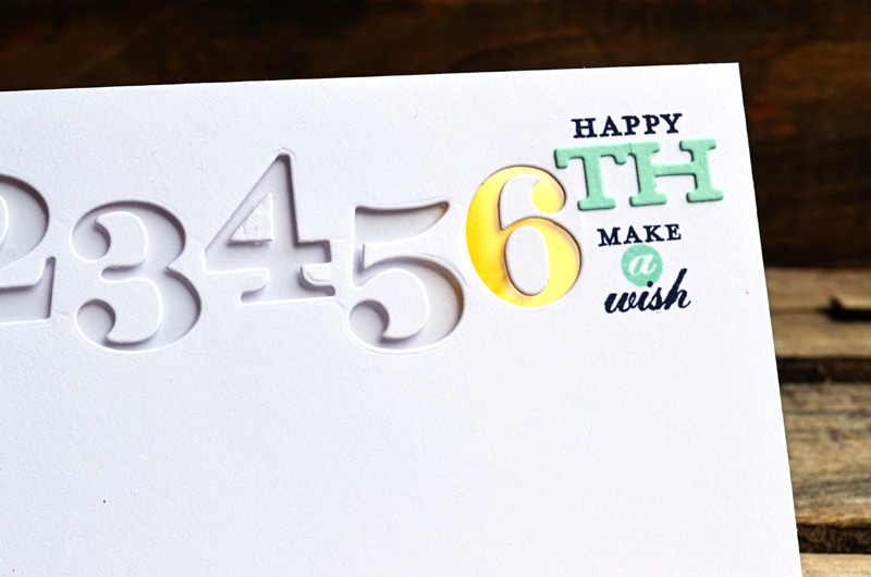 {Make a Wish} card <br />
<br />
Stamps - Inside &amp;amp; Out: Birthday II<br />
Die - By...