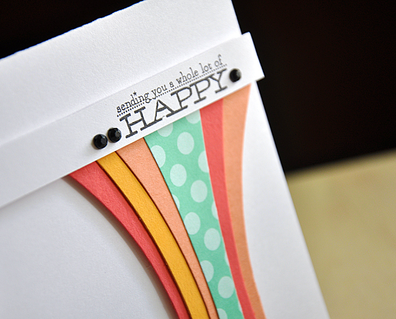 A Whole Lot Of Happy Card Detail