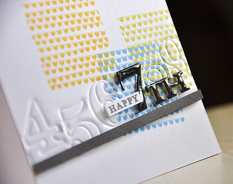 Happy 7th Card Detail