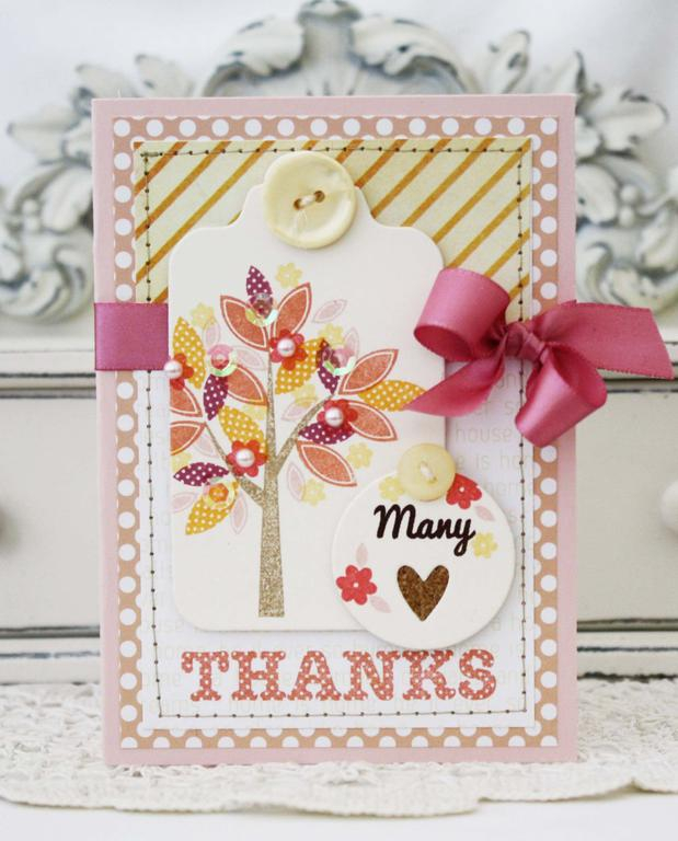 Papertrey Ink Supplies Used:<br />
Stamps:<br />
Polka Dot Parade #6<br />
Ink:<br />
Melon...