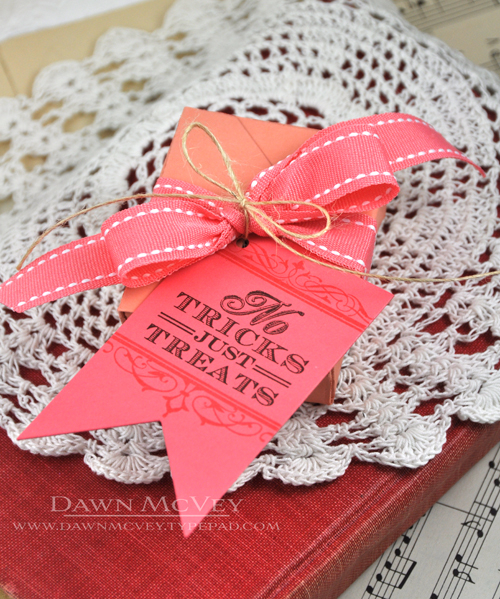 Paper: melon berry, berry sorbet<br />
Stamps: Trick or Treat, Boutique Borders: Sympathy<br />...