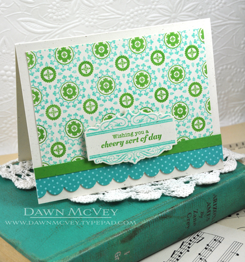 Paper: rustic cream, new leaf, hawaiian shores pattern pack<br />
Stamps: Boutique Borders:...