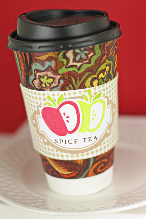 Stamps: Apple Prints, Everyday Treats, Mat Stack 6 Collection <br />
Dies: Coffee Cozy Dies,...