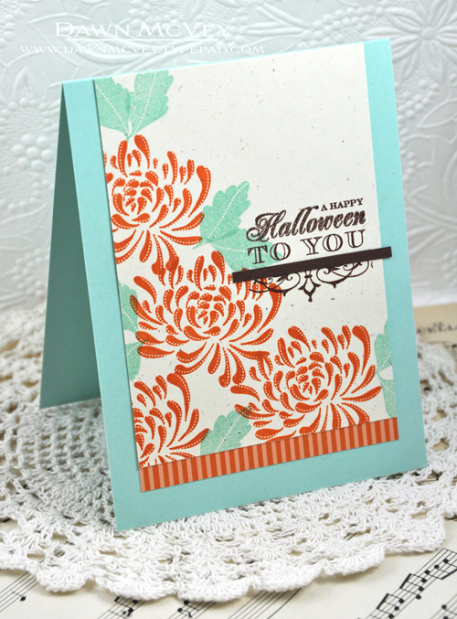 Paper: rustic cream, dark chocolate, aqua mist, canyon clay pattern pack<br />
Stamps:...