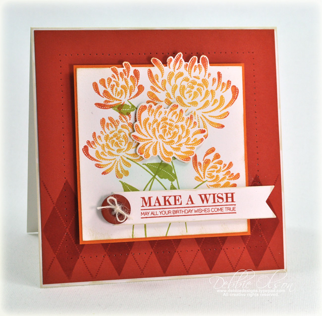 Stamps: Mum&#039;s the Word, Autumn Pattern Pieces<br />
Cardstock: Terracotta Tile, Rustic...
