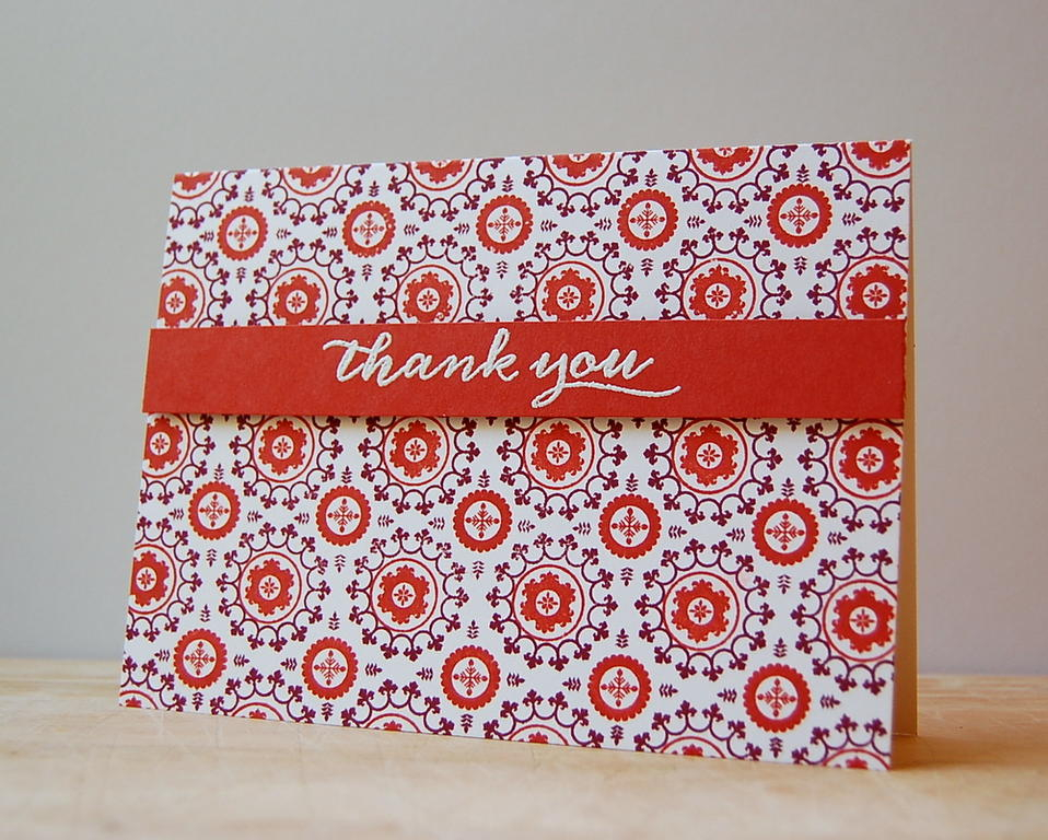 Cardstock: terracotta tile, vintage cream<br />
Stamps: Background Basics: Morocco, Pedal...